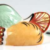 Figur "Mandarinente", Goebel W.Germany, polychrom bemalt mit Golddekor, L. 7,5 cm - Foto 1