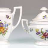 Zuckerdose und Sahnekännchen, Rosenthal, Maria Bunt, H. 13,5 cm und 13 cm - фото 1