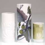 3 diverse Vasen, Rosenthal, H. 8 cm, 12,5 cm und 16 cm - фото 1