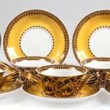 6 Suppentassen mit UT, Rosenthal Versage, Barocco, Form Mythos- Paul Wunderlich - фото 1