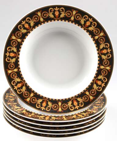 6 Suppenteller, Rosenthal Versage, Barocco, Dm. 22,5 cm - фото 1