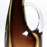 Murano-Krug mit lila/gelbem Innenfang, H 38 cm - photo 1