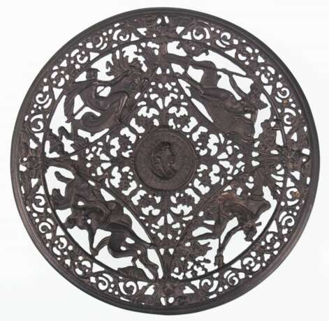 Berliner Gußeisen-Teller, nach Schinkel Entwurf, Dm. 22,5 cm - Foto 1