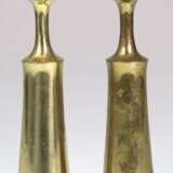 2 Kerzenständer, Jens Quistgaard, Messing, H. 24 cm - Foto 1