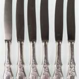 6 Messer, Robbe & Berking, versilbert, neuwertig - фото 1