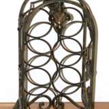 Weinregal für 6 Flaschen, bogenförmig, Schmiedeeisen, 48x31x20 cm - фото 1