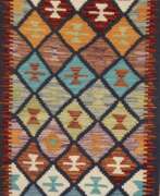 Carpets & Textiles. Kelim, Nordafghanistan, mehrfarbig, unbelaufen, 194x59 cm