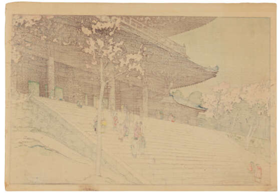 YOSHIDA HIROSHI (1876-1950) AND TSUCHIYA KOITSU (1870-1949) - фото 4 YOSHIDA HIROSHI (1876-1950) AND TSUCHIYA KOITSU (1870-1949) - фото 4