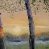 “Birches at dawn” Canvas Oil paint 2018 - photo 3