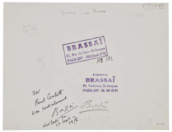 BRASSAÏ (1899–1984) - photo 2 BRASSAÏ (1899–1984) - photo 2