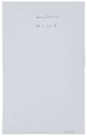 HARRY CALLAHAN (1912–1999) - photo 3 HARRY CALLAHAN (1912–1999) - photo 3