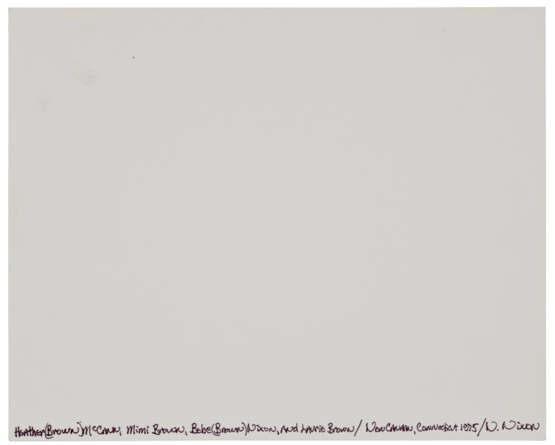 NICHOLAS NIXON (B. 1947) - Foto 2 NICHOLAS NIXON (B. 1947) - Foto 2