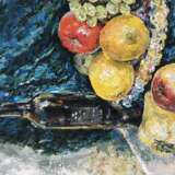 “Still life with fruit” Canvas Oil paint Impressionist Still life 2016 - photo 2