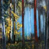 “Enchanted Forest” Canvas Oil paint Realist Landscape painting 2018 - photo 1