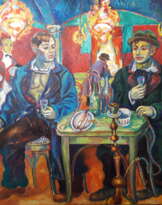 ПАРИЖСКОЕ КАФЕ. Хаим Сутин и Амадео Модильяни ПАРИЖСКОЕ КАФЕ. Хаим Сутин и Амадео Модильяни