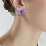 JAR ALUMINIUM 'VIOLET' EARRINGS - photo 2