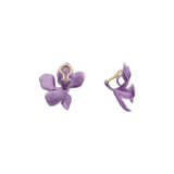 JAR ALUMINIUM 'VIOLET' EARRINGS - photo 3