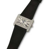 CARTIER DIAMOND 'TANK DIVAN' WRISTWATCH - photo 3