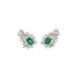 NARDI EMERALD AND DIAMOND EARRINGS - photo 1