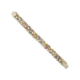 COLOURED SAPPHIRE, SAPPHIRE AND DIAMOND BRACELET - photo 3