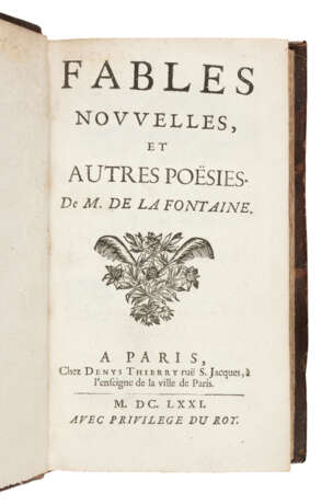LA FONTAINE, Jean de (1621-1695) - photo 1 LA FONTAINE, Jean de (1621-1695) - photo 1