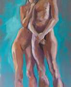 Overview. Jung Axel, Nude Painting, Oil on Canvas, 21st Century