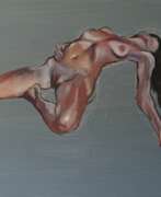 Overview. Jung Axel, Nude Painting, Oil on Canvas, 21st Century