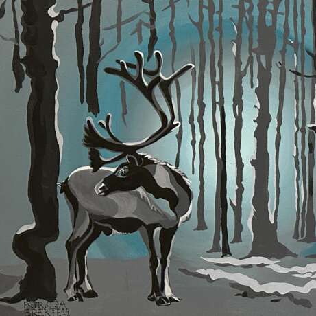 In the Forest 1 Canvas 21th century - photo 3 In the Forest 1 Canvas 21th century - photo 3