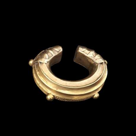 Nigerian 19th Century Gold and bronze trade currency Bracelet Bronze Other style 19th century - photo 10