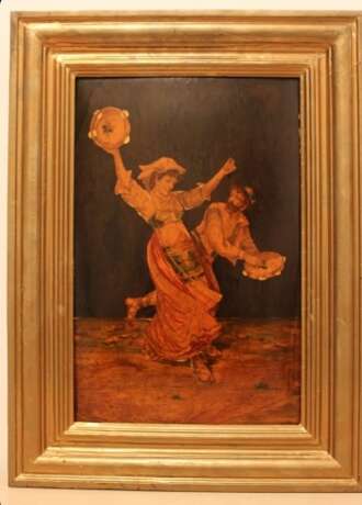 „Das Bild der Zigeuner-Tanz mit tamburin“ - Foto 1