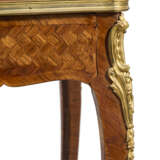 A LOUIS XV ORMOLU-MOUNTED TULIPWOOD, PARQUETRY AND MARQUETRY TABLE A ECRIRE - photo 4