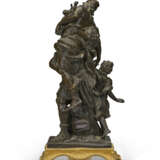 A PATINATED BRONZE GROUP OF AENEAS AND ANCHISES - photo 3