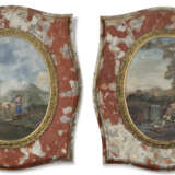 A PAIR OF ITALIAN PIETRA DURA PLAQUES - фото 1