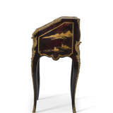 A LOUIS XV STYLE GILT-METAL-MOUNTED AND 'JAPANNED' BUREAU EN PENTE - photo 3