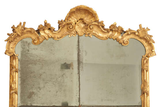 A NORTH ITALIAN GILTWOOD MIRROR - фото 2
