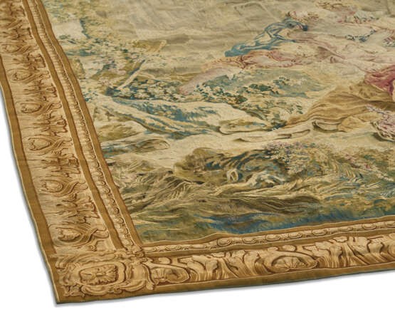 A LOUIS XV BEAUVAIS PASTORAL TAPESTRY - фото 2