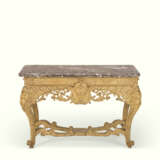 A PAIR OF FRENCH GILTWOOD CONSOLE TABLES - фото 2