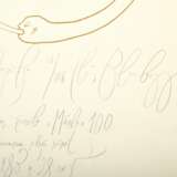 Un miroir Papier Mid-20th century - photo 2