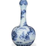 A LARGE DUTCH DELFT BLUE AND WHITE BOTTLE VASE - photo 4