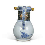 A DUTCH DELFT MIXED TECHNIQUE PUZZLE JUG - Foto 4