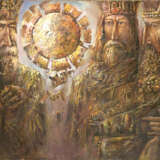 “Knights of the sun” Canvas Oil paint Battle 2009 - photo 1