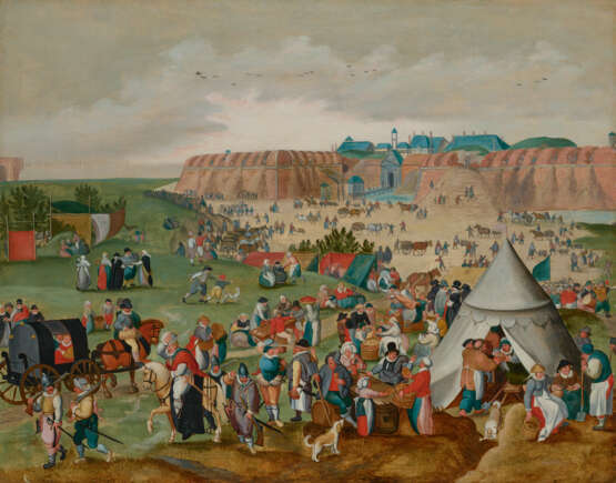 ÉCOLE FLAMANDE DU XVIe SIÈCLE, ENTOURAGE DE MARTIN VAN CLEVE - photo 1