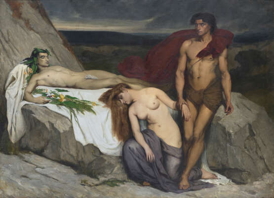 SIR LAWRENCE ALMA-TADEMA, O.M., R.A., R.W.S. (DRONRYP 1836-1912 WIESBDADEN) - photo 1 SIR LAWRENCE ALMA-TADEMA, O.M., R.A., R.W.S. (DRONRYP 1836-1912 WIESBDADEN) - photo 1