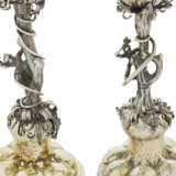 DEUX COUPES ET LEURS COUVERCLES DITES TRAUBENPOKAL EN VERMEIL ET ARGENT ALLEMAND - фото 2