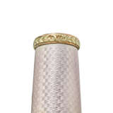 A JEWELLED AND GUILLOCH&#201; ENAMEL GOLD-MOUNTED PARASOL HANDLE - Foto 3