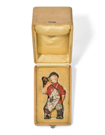 A VERY RARE AND IMPORTANT HARDSTONE MODEL OF A STREET PAINTER - Foto 6 A VERY RARE AND IMPORTANT HARDSTONE MODEL OF A STREET PAINTER - Foto 6