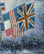 Масло на панели. CHILDE HASSAM (1859-1935) Масло на панели. CHILDE HASSAM (1859-1935)