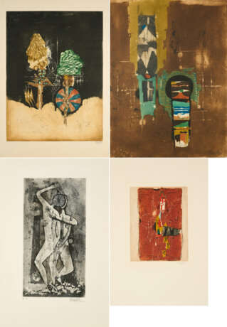 Heinz Kreutz. Mixed Lot of 4 Prints - photo 1 Heinz Kreutz. Mixed Lot of 4 Prints - photo 1