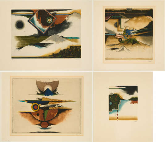 Johnny Friedlaender. Mixed Lot of 4 Prints - photo 1 Johnny Friedlaender. Mixed Lot of 4 Prints - photo 1