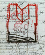 Gravure sur bois. Brigitte Coudrain. Mixed lot of 2 prints Gravure sur bois. Brigitte Coudrain. Mixed lot of 2 prints